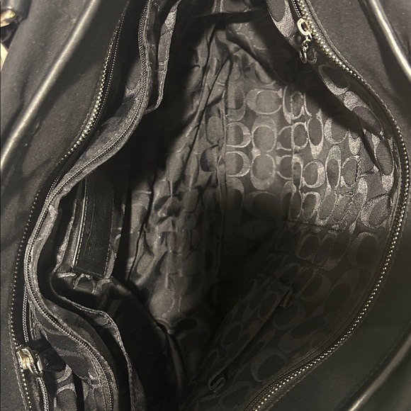 Coach Hampton Legacy X Large Canvas & Leather Tote - Picture 10 of 16